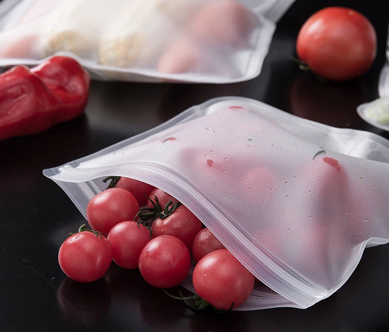 Silicone Food Storage Containers Reusable Food Bags