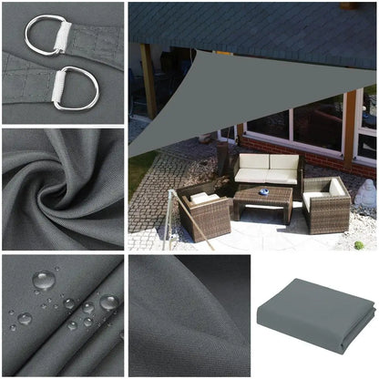 Waterproof Sun Shelter Triangle Sunshade Protection Outdoor