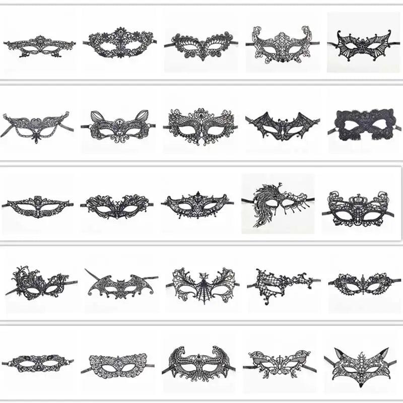 Sexy Lace Mask Women Eye Masquerade Halloween Party Masks