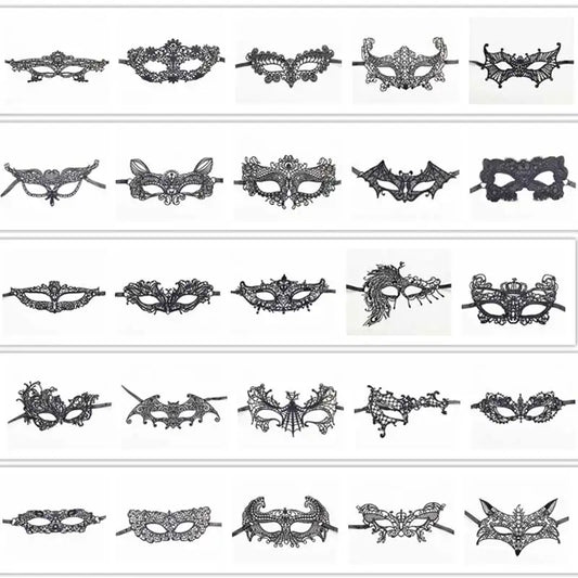 Sexy Lace Mask Women Eye Masquerade Halloween Party Masks