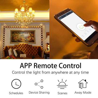 Tuya WiFi Smart Switch AC 220V 110V Wireless Controller