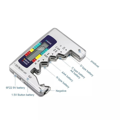 Digital Battery Tester LCD Display Button Cell Battery