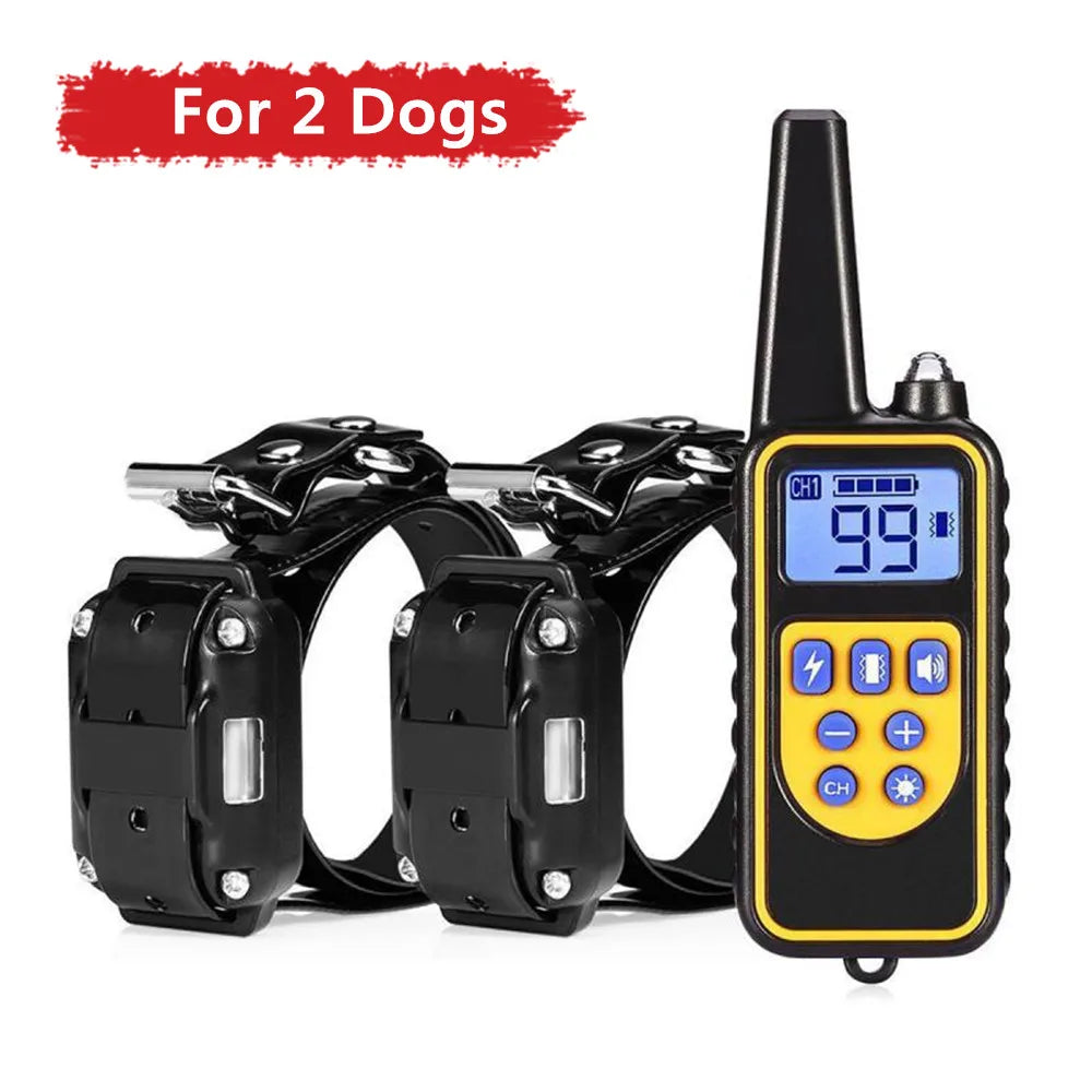 Electric Dog Training Collar Dog Anti Bark Waterproof
