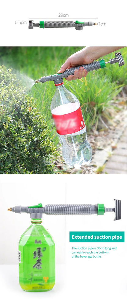 High Pressure Air Pump Manual Sprayer Head Nozzle