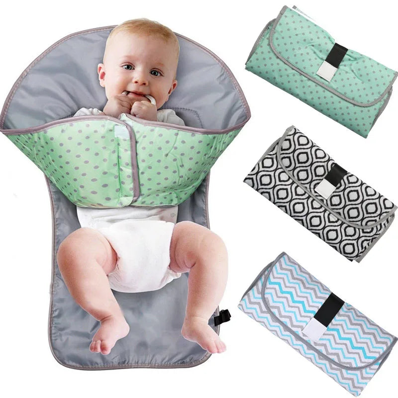 Portable Foldable waterproof Baby changing diaper mat
