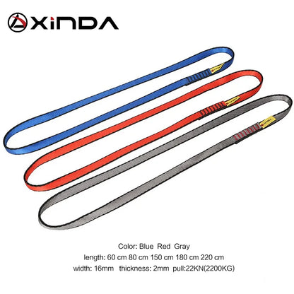 Professional Outdoor Rock Climbing Equipment Sling Belt