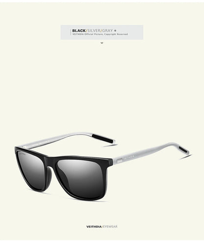 VEITHDIA Brand Sunglasses Unisex Retro Aluminum+TR90