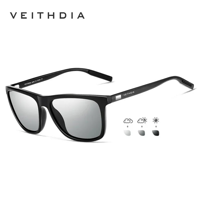 VEITHDIA Brand Sunglasses Unisex Retro Aluminum+TR90