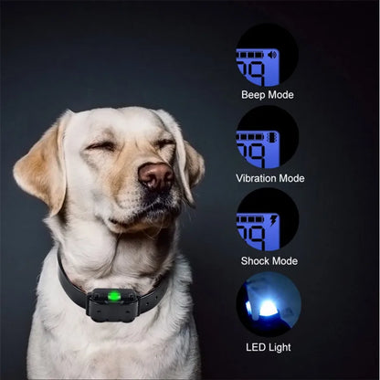 Electric Dog Training Collar Dog Anti Bark Waterproof