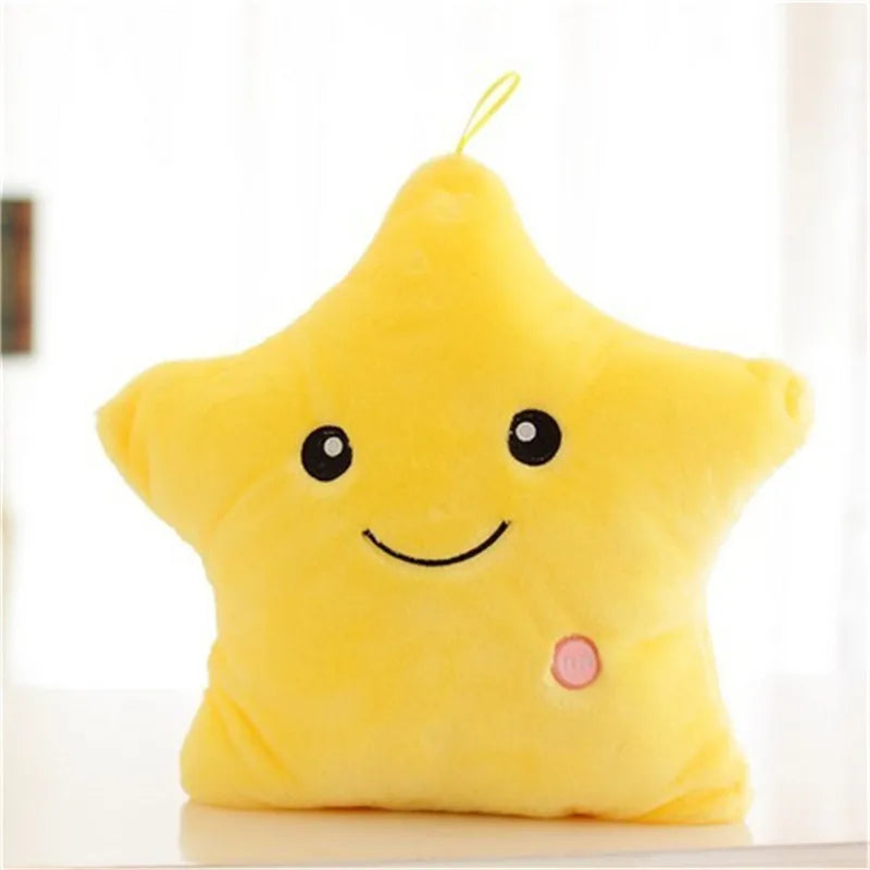 Creative Toy Luminous Pillow Soft Stuffed Plush Glowing Stars