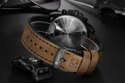 CURREN Mens Watches Top Luxury Brand Sport Wrist Watch