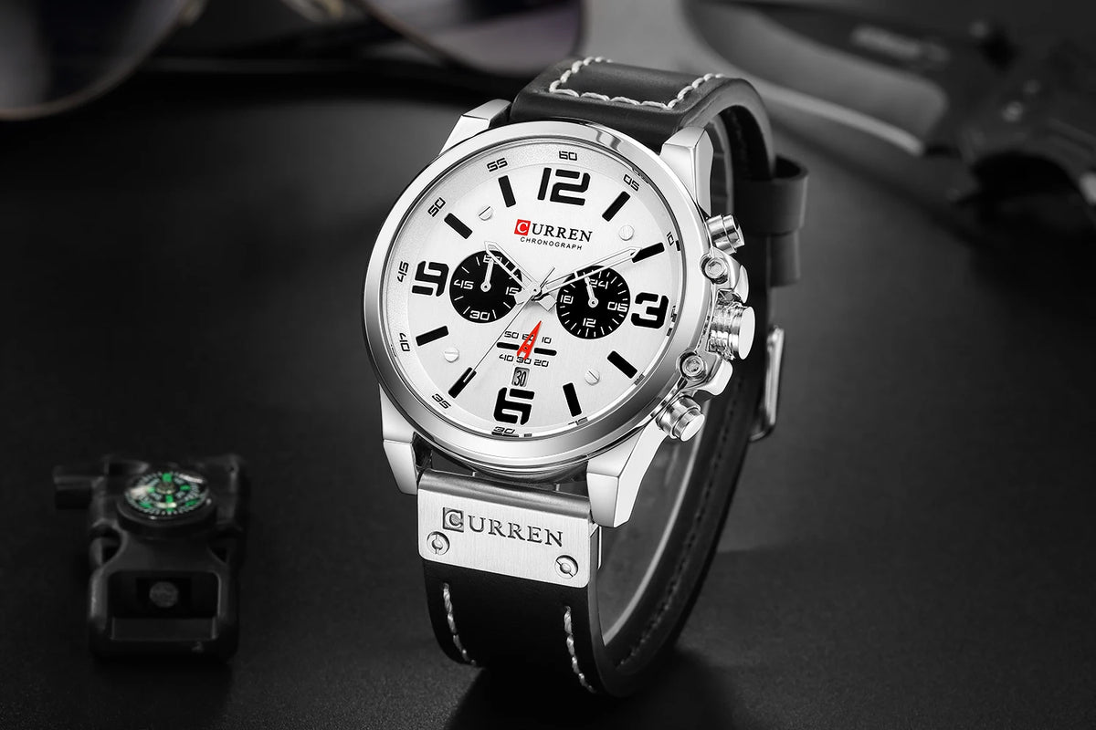 CURREN Mens Watches Top Luxury Brand Sport Wrist Watch