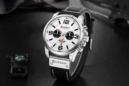CURREN Mens Watches Top Luxury Brand Sport Wrist Watch