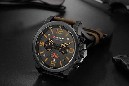 CURREN Mens Watches Top Luxury Brand Sport Wrist Watch