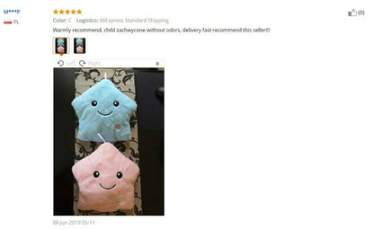 Creative Toy Luminous Pillow Soft Stuffed Plush Glowing