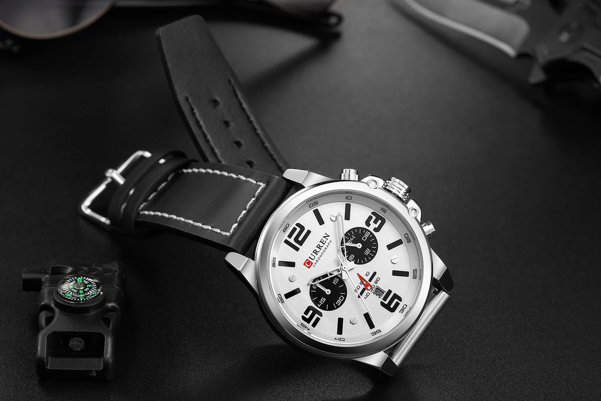 CURREN Mens Watches Top Luxury Brand Sport Wrist Watch