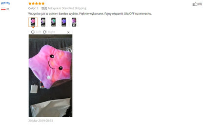Creative Toy Luminous Pillow Soft Stuffed Plush Glowing