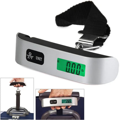 Digital Luggage Scale Hanging Baggage Scale LCD Display