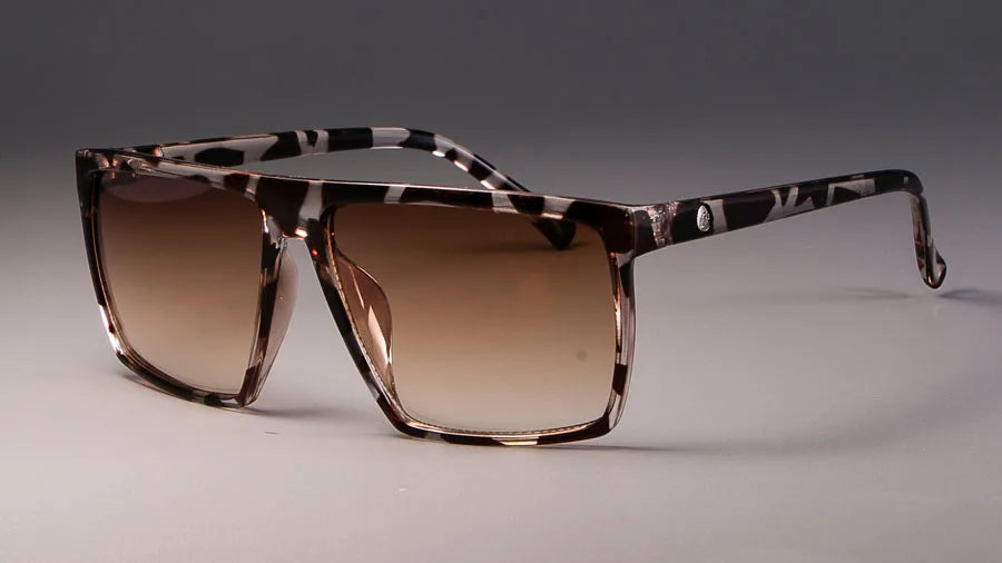 Kulou Retro Square Sunglasses Steampunk Men Women