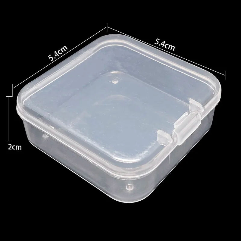 19 Style Plastic Storage Jewelry Box Compartment