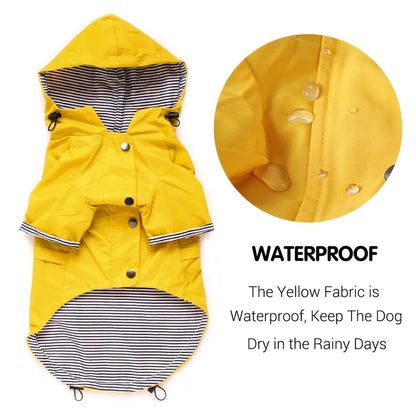 Waterproof Pet Dog Coat Windproof Raincoat