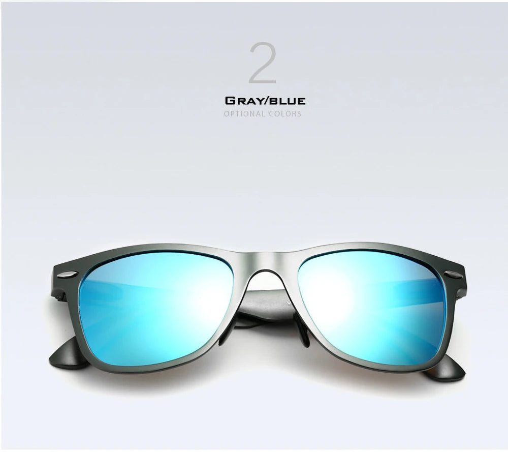 Sunglasses Brand Designer Aluminum Magnesium Men Sun Glasses