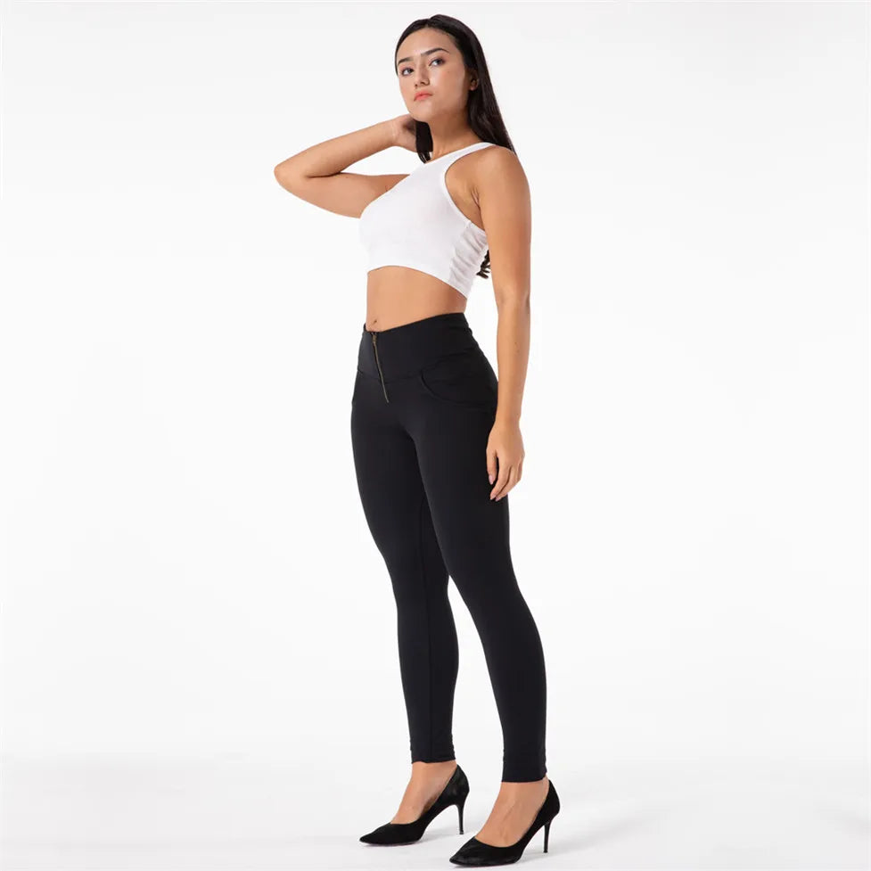 Melody High Waisted Compression Leggings Women Fitness