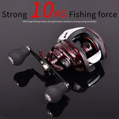 Fishing Baitcasting Reel All Metal Spool Fishing Reels