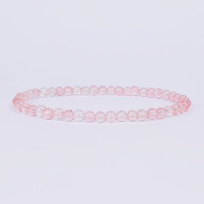 Mini Energy Charm Bracelet Natural Stone Beads Yoga Healing