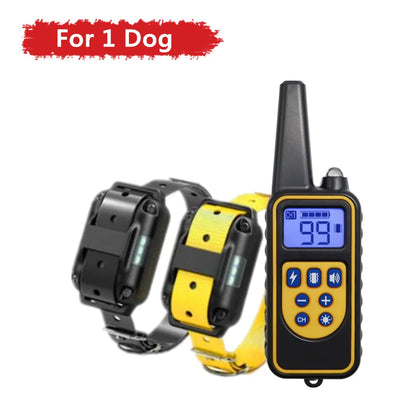 Electric Dog Training Collar Dog Anti Bark Waterproof