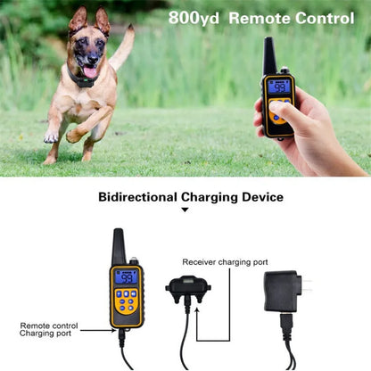 Electric Dog Training Collar Dog Anti Bark Waterproof