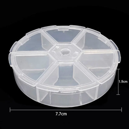 19 Style Plastic Storage Jewelry Box Compartment