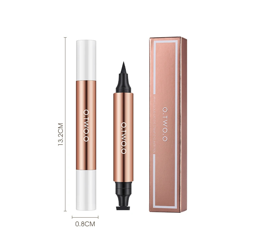 Eyeliner Stamp Black Liquid Eyeliner Pen Waterproof Fast Dry
