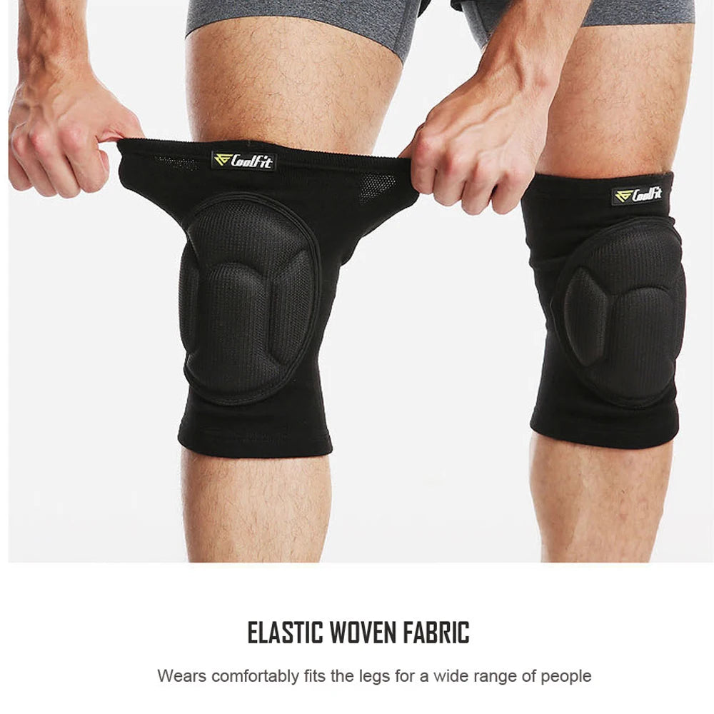 1Pair Thicked Football Volleyball Extreme Sports Ski Knee Pads