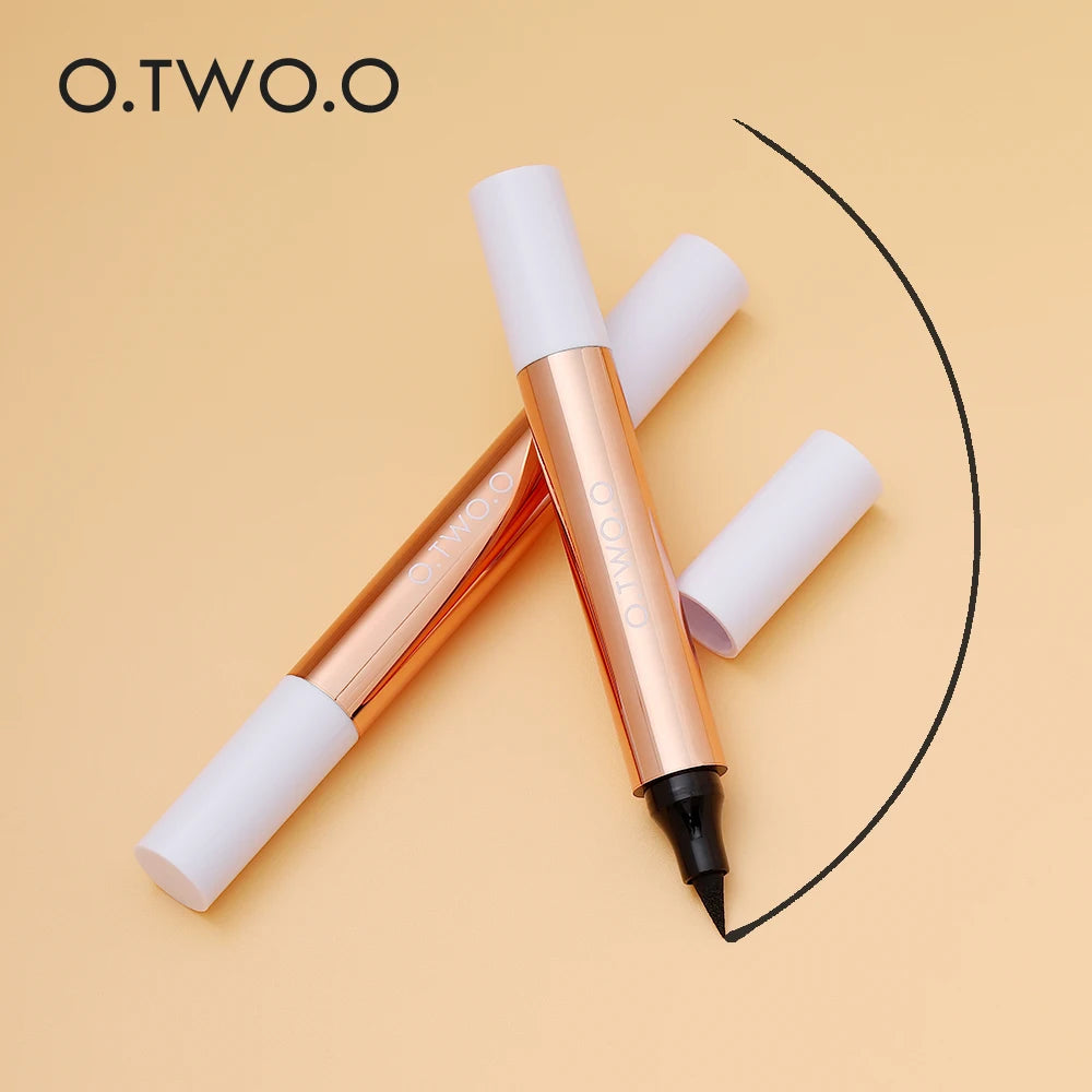 Eyeliner Stamp Black Liquid Eyeliner Pen Waterproof Fast Dry