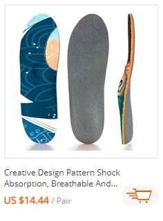 Plantar Fasciitis Orthopedic Sport Insole Arch Support Orthotic