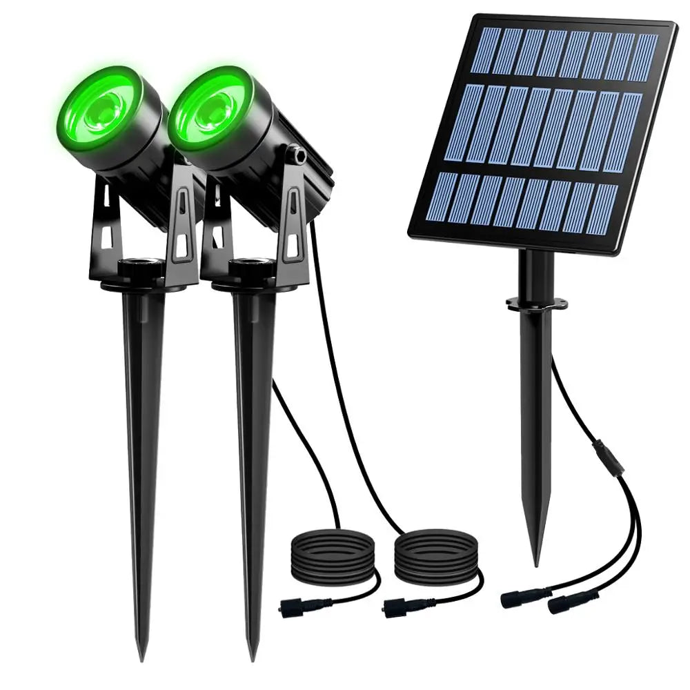 Solar Powered Spotlight IP65 Solar LED Light Outdoor