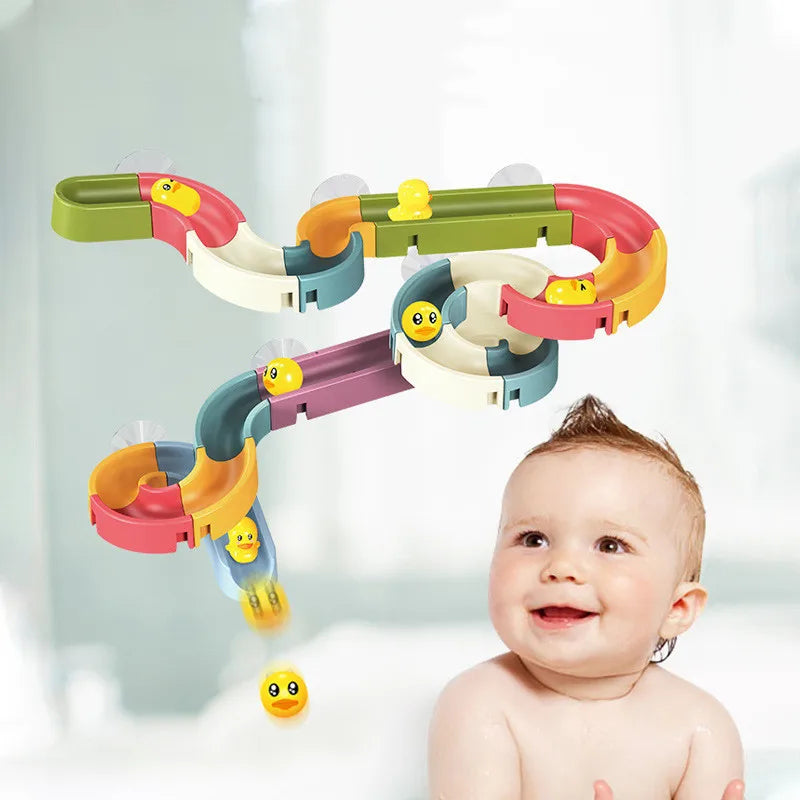 New Baby Bath Kids Toys Rainbow Shower Pipeline