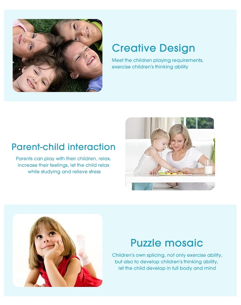 Kids Space Logical Thinking Board Game Matching Puzzle