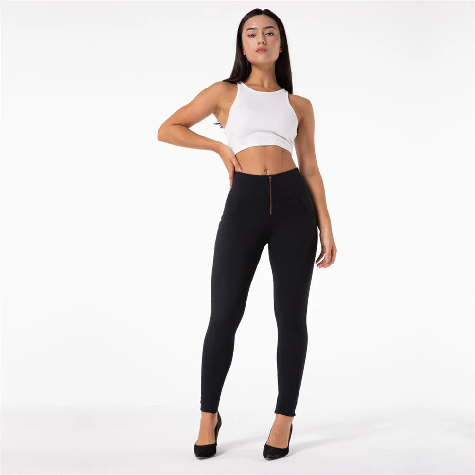 Melody High Waisted Compression Leggings Women Fitness