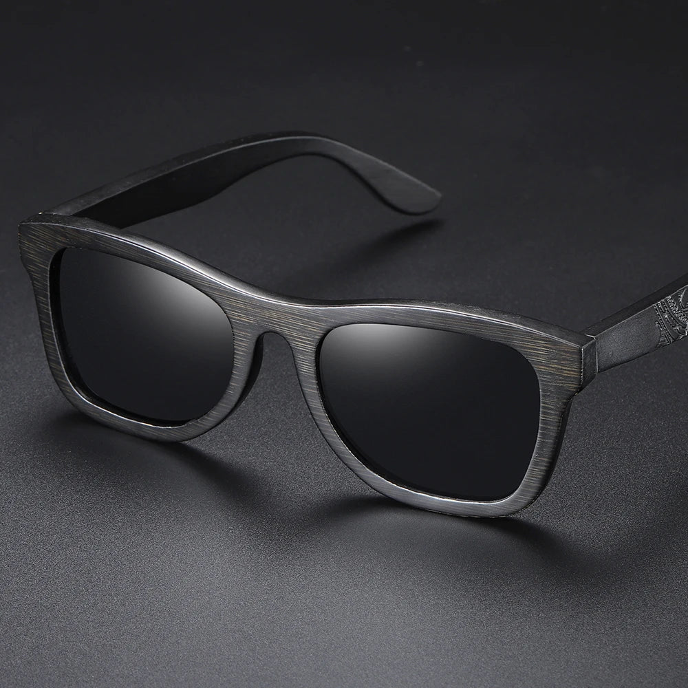GM Handmade Brand Wooden Polarized Sunglasses Women Men