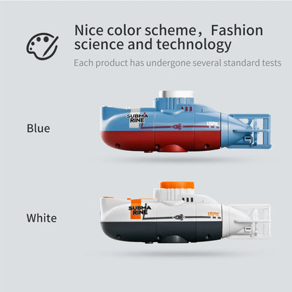 Mini RC Submarine 0.1M/s Speed Remote Control Boat Outdoor