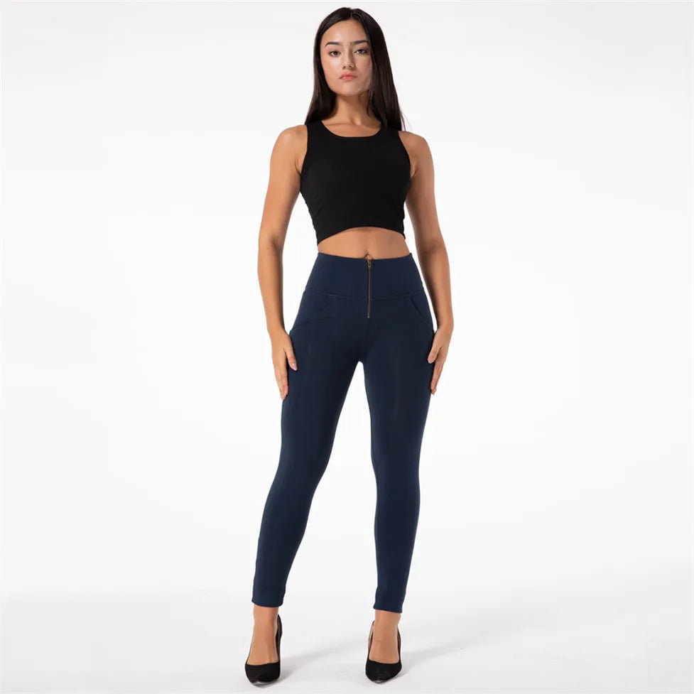 Melody High Waisted Compression Leggings Women Fitness