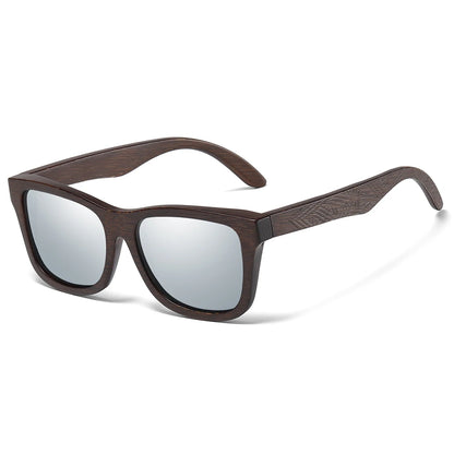 GM Natural Bamboo Wooden Sunglasses Polarized Glasses