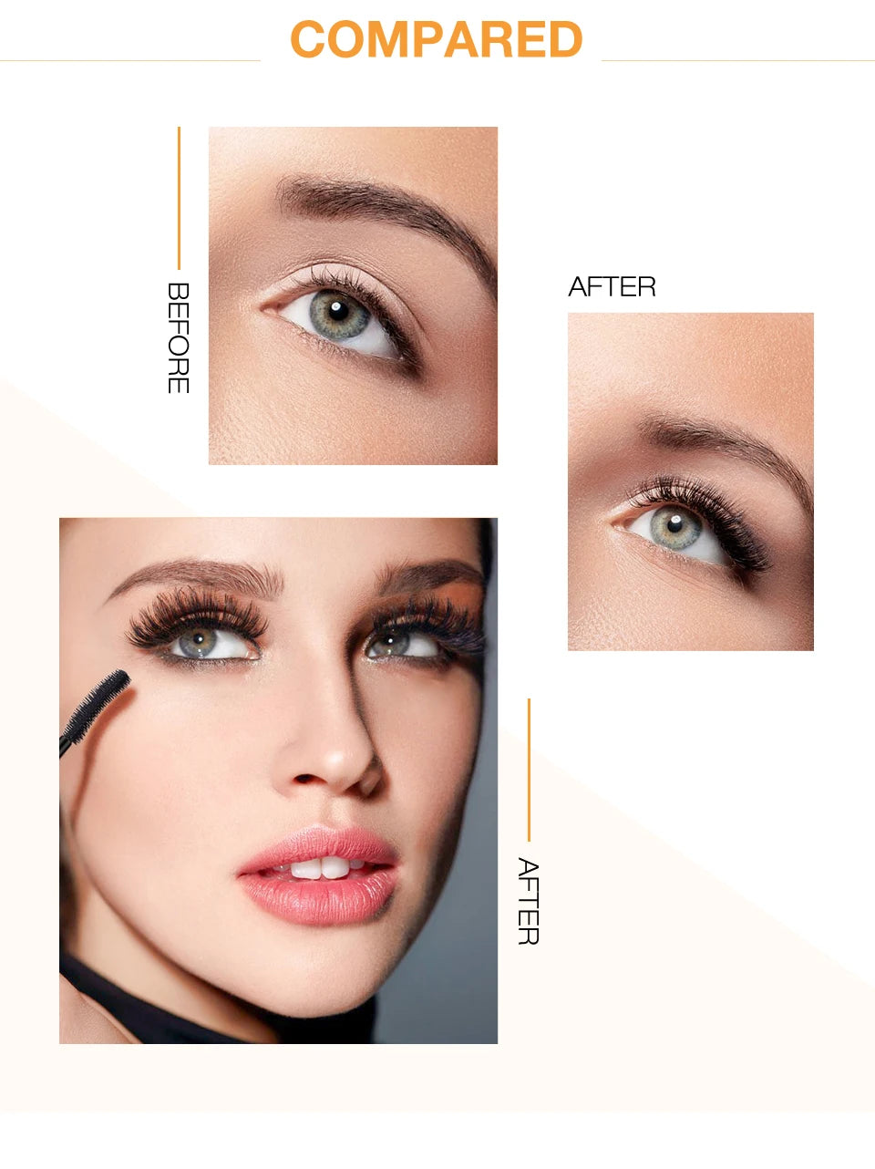 3D Mascara Lengthening Black Lash Eyelash Extension