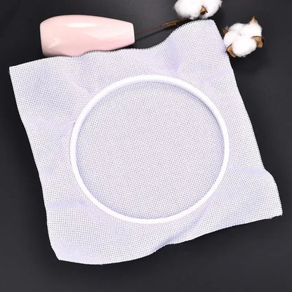 Sewing Tool Round Bamboo Embroidery Hoops Frame Set