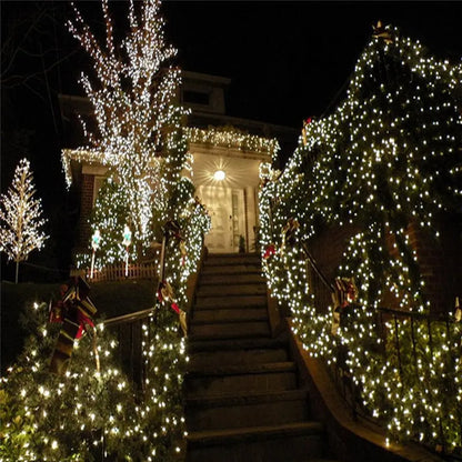 AA Battery Operated LED String Lights 10/20/40/80/160 for Xmas