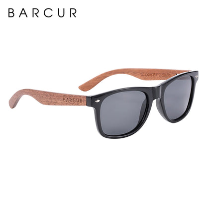 Black Walnut Sunglasses Wood Polarized Sunglasses Men
