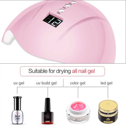 UV LED Nail Dryer Lamp USB Bowknot Ultraviolet Light