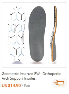 Plantar Fasciitis Orthopedic Sport Insole Arch Support Orthotic